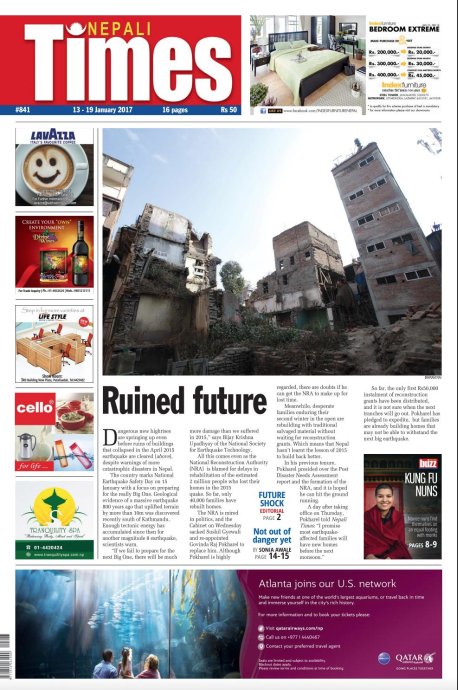 kundadixit's tweet photo. Today is Earthquake Safety Day
Unsafe new buidings rise amidst ruins of 2015 #NepalQuake
@SoniaAwale #19thESD
https://t.co/gsxezel14J https://t.co/piFIX94k1A