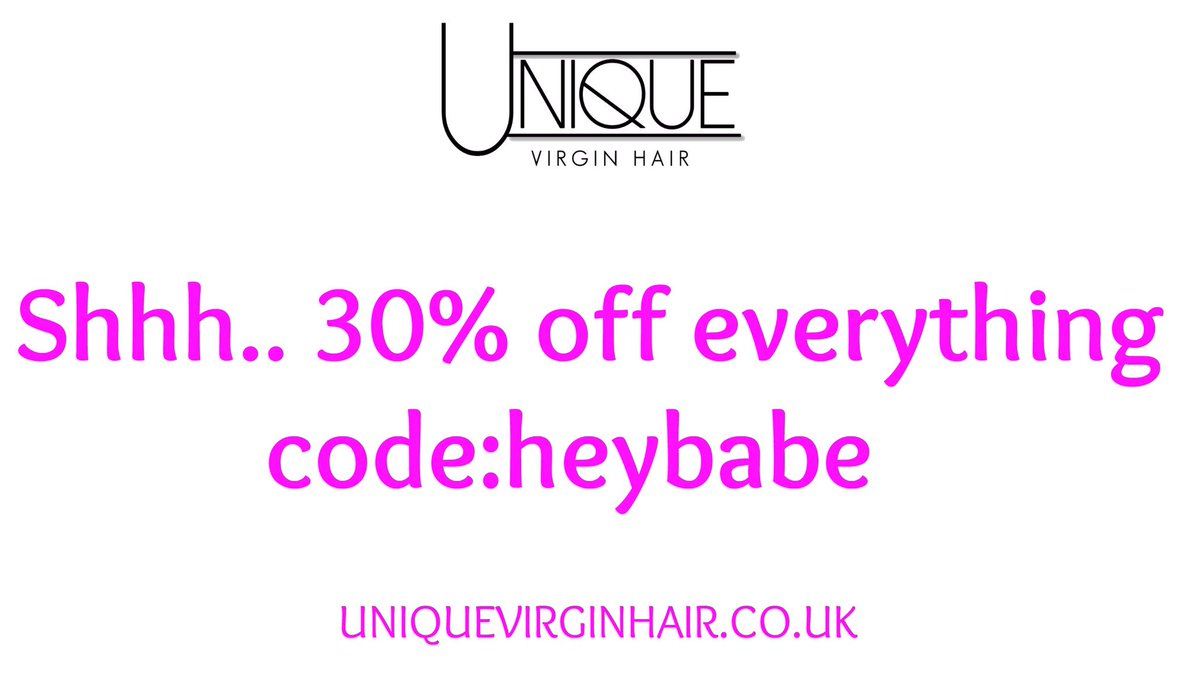 Uniquevirginh's tweet photo. Thank you to everyone who placed an order today. ๐
Tomorrow is the last day to get the 30% off discount. ๐ #teamuvh https://t.co/Lto7uVRl9E