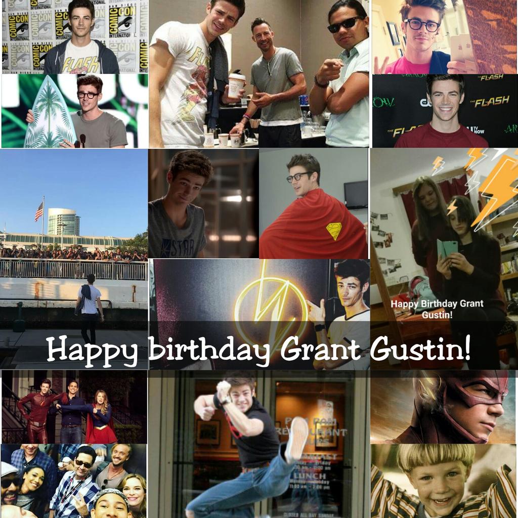 Happy birthday Grant Gustin! :-) 