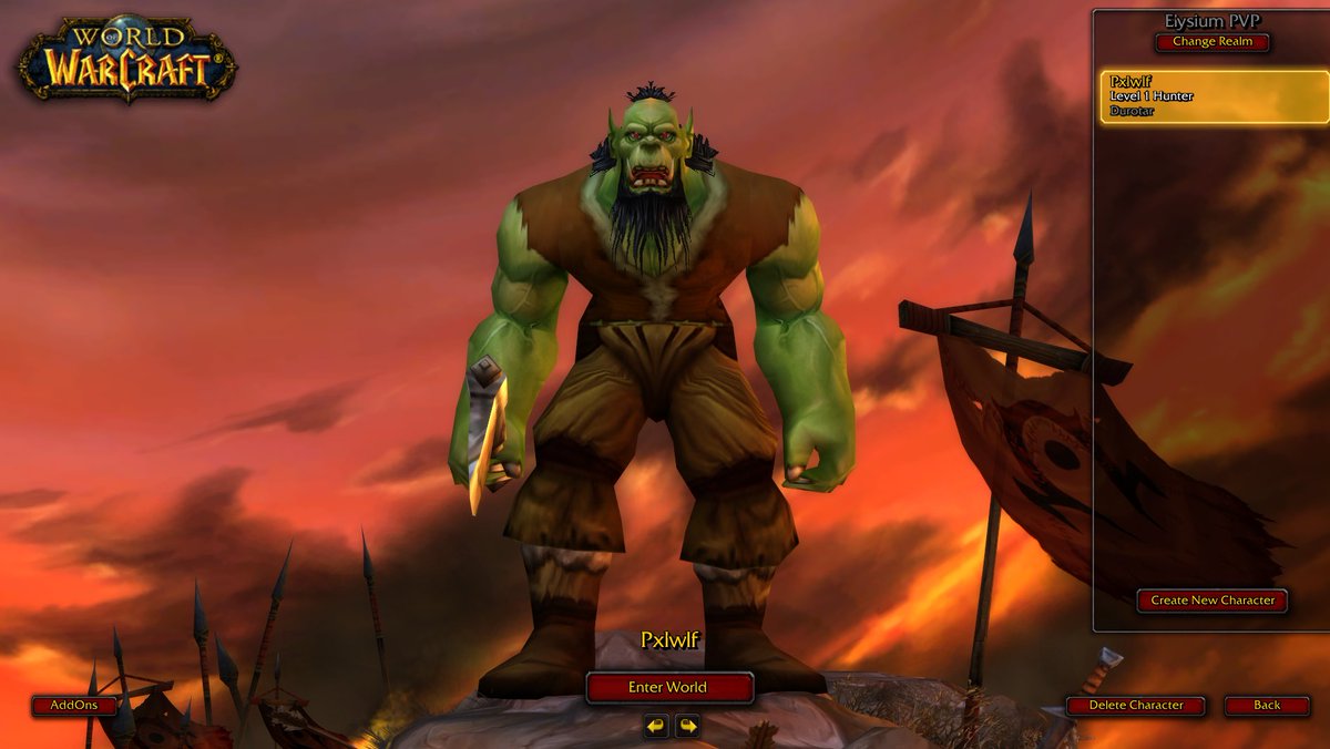 Komm vor Ogrimmar wir machen 1 duell