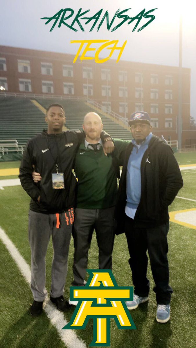 j__c__7's tweet photo. Truly blessed and excited to receive my 4th offer from @ArkansasTech @ATUFOOTBALL @AL7AFootball @AL_Recruiting @DHSWarriors @PORTCITYPROSPEC https://t.co/fSvX9y8e45