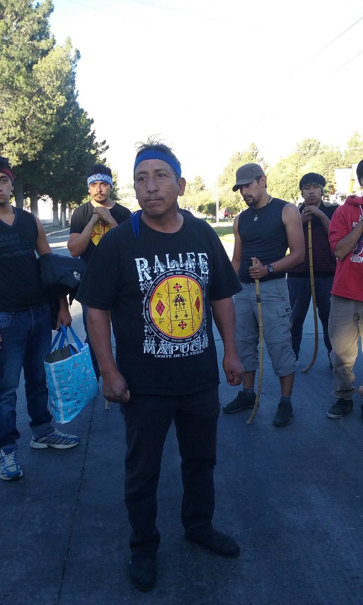 Martiniano Huala líder Mapuche