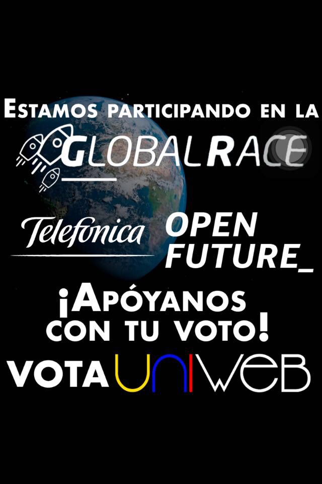 CEIUCAB's tweet photo. Ayúdanos a llevar a @uniweb_ve y representar a la UCAB y a Venezuela en España. ¡Danos tu voto! Link en la bio @uniweb_ve #Uniweb #UniwebV https://t.co/d7d7VwsJzH