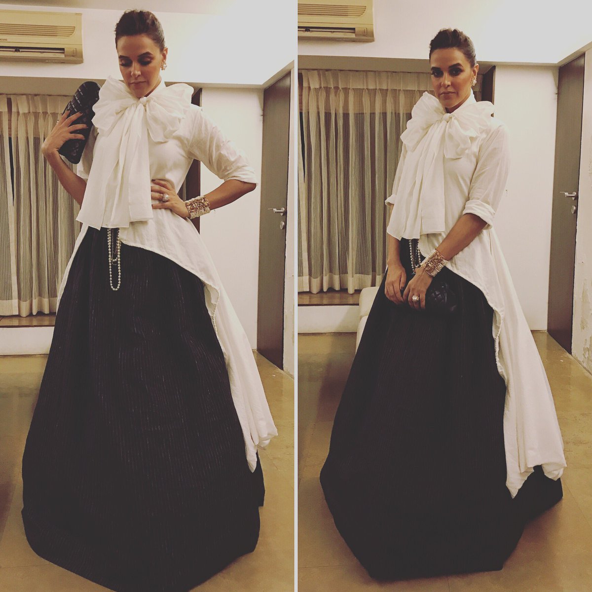 Wearing <a href="/chola_is_me/">sohaya misra</a> #CHANEL and #anmoljewellers ... styled by <a href="/chola_is_me/">sohaya misra</a> for #JioFilmfareAwards