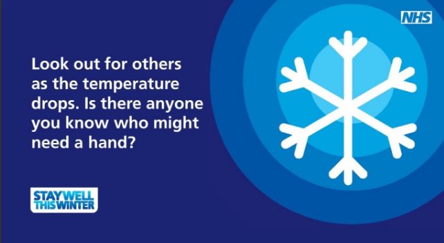 Winter can make it difficult to breath, especially for the elderly.
Look out for others. Info: ow.ly/FUI4307nlIi 
#Staywellthiswinter