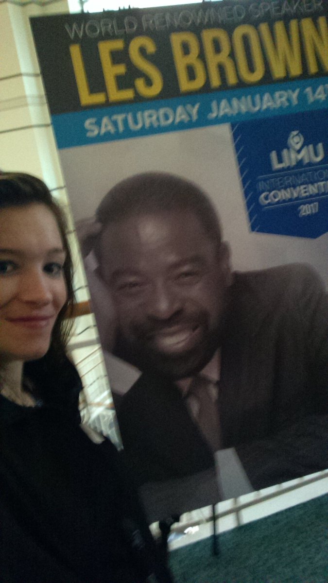 lydiayoder2's tweet image. Excited  to hear from les Brown @LIMU  a