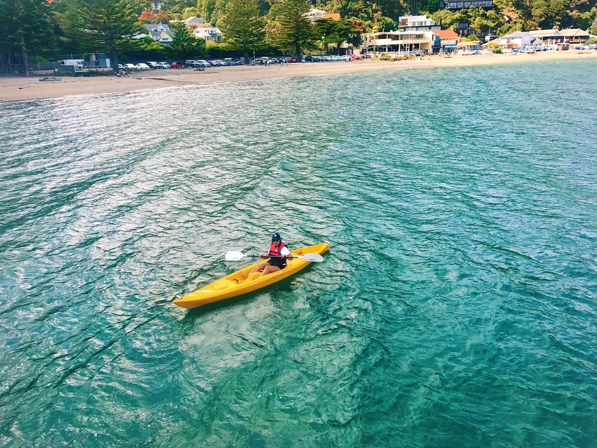 gemrosete's tweet image. When no one else was kayaking because it's too bloody windy but you  went in and paddled away anyway.#Tuesday @DaysBayDays @KAYAK @LoveWgtn