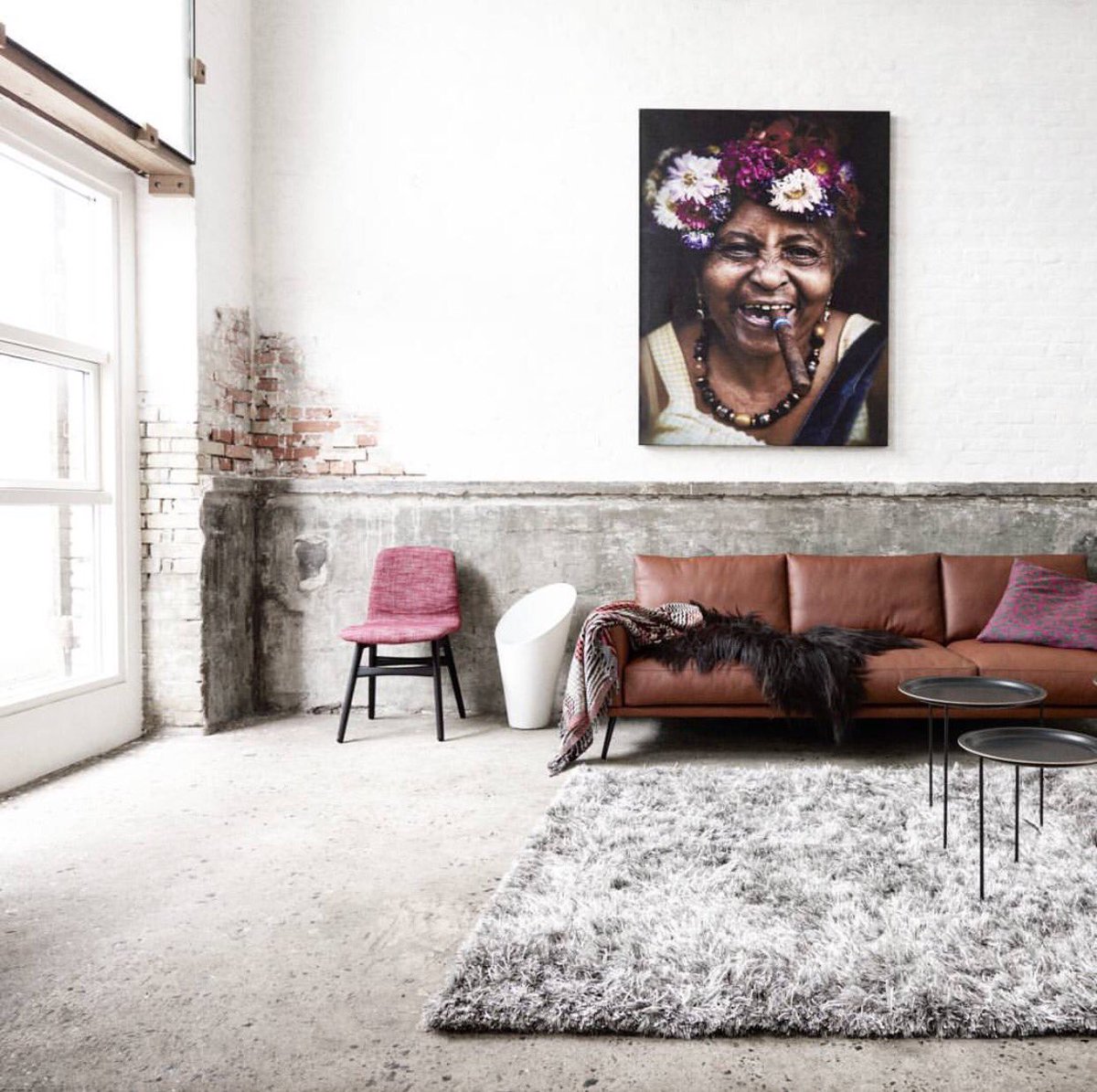 There's so much character within these walls!!
.
Our Carlton sofa is currently 15% off during our design sale!