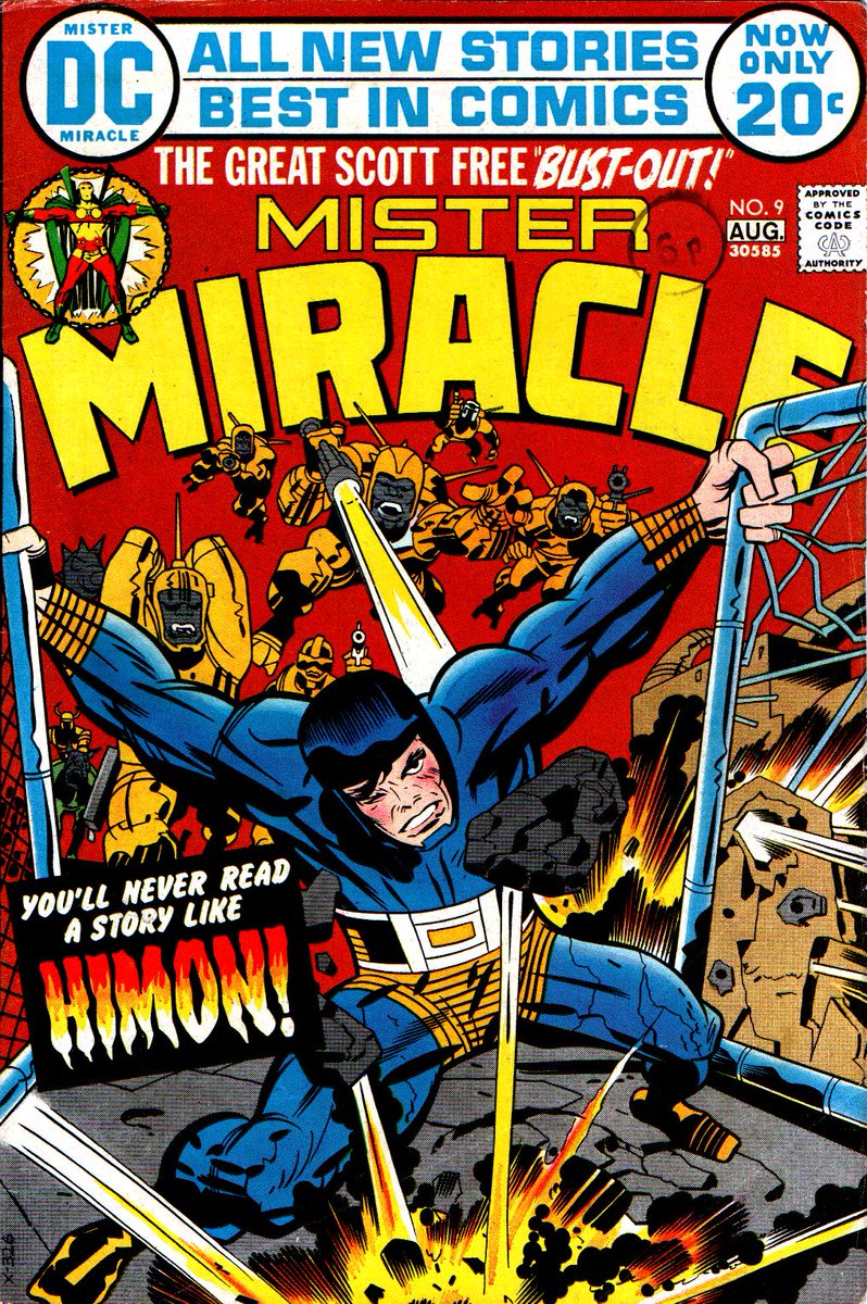 Scott Free endured torture &amp; punishment as a child in Granny Goodness' Terror Orphanages.He was helped to escape Apokolips by Himon &amp; Barda.
