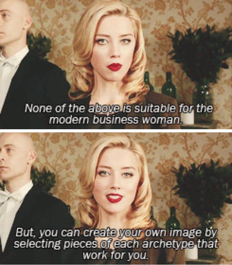 stressnsarcasm's tweet photo. "This leaves men confused &amp; unable to pigeonhole you. What they're forced to do instead is... take you seriously." https://t.co/ILJ4agpPRK