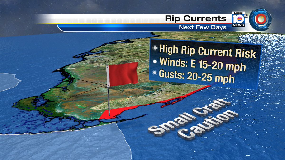 Winds causing dangerous marine conditions @TrentAricTV says it will be breezy through the weekend. https://t.co/7xcSRSQeUF