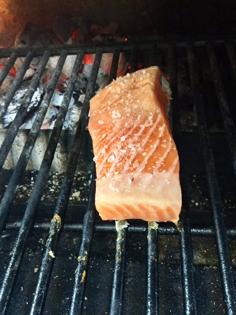 Trucha imperial del #cinca a la #brasa