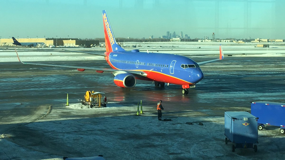 Southwest Airlines at MSP Airport