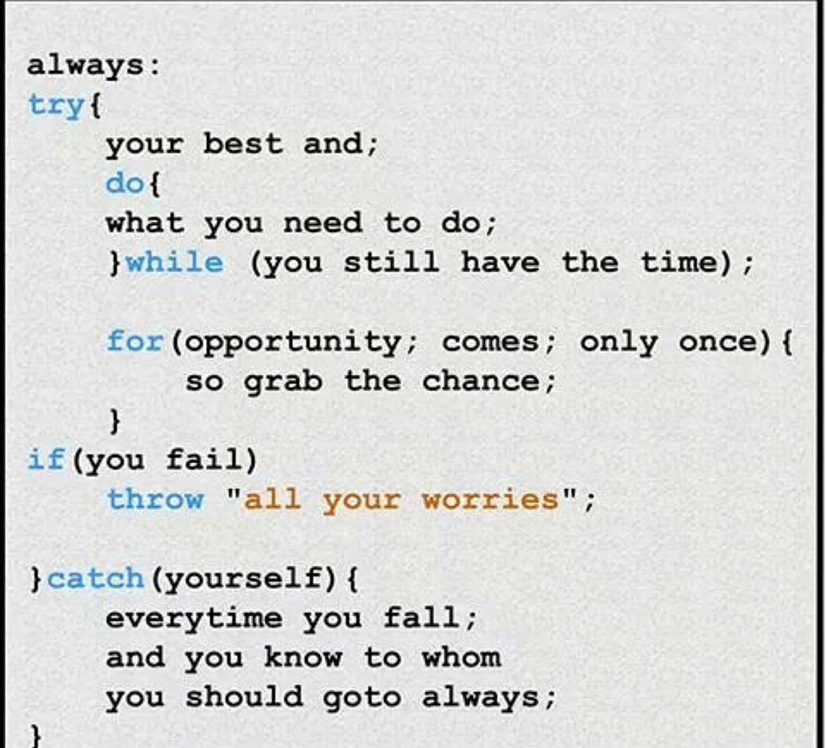 itsdrpuddin's tweet photo. #try #Programmers #c++ #it #life https://t.co/LUYuxrCgxW