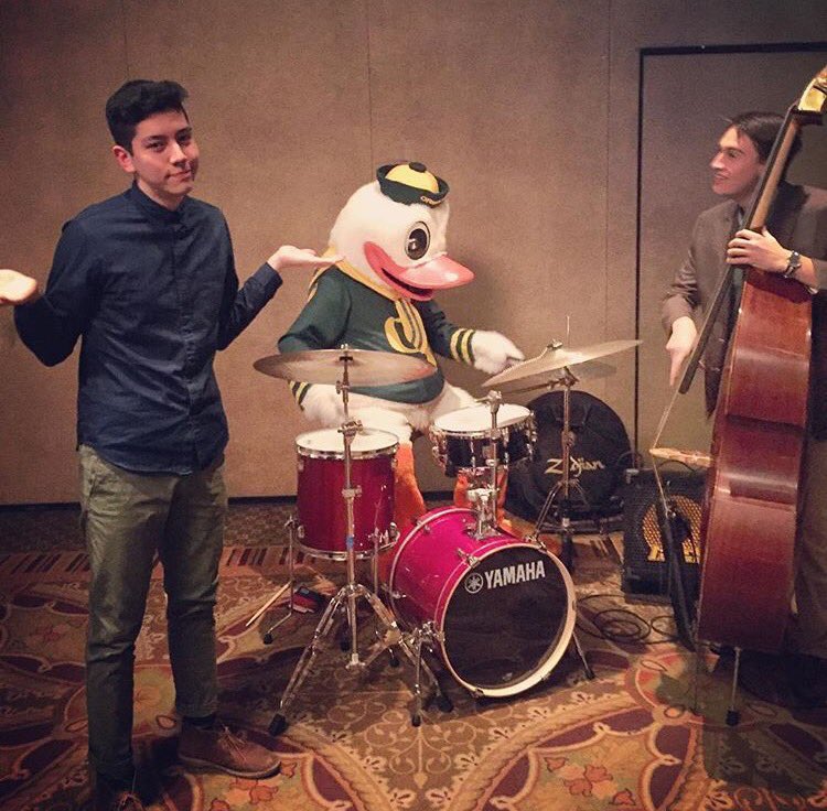 Garrettmbaxter's tweet photo. Ken got cut last night, just goes to show the world is full of killin musicians #thanksken #funwhileitlasted #movingup https://t.co/hjSVNRXBBd
