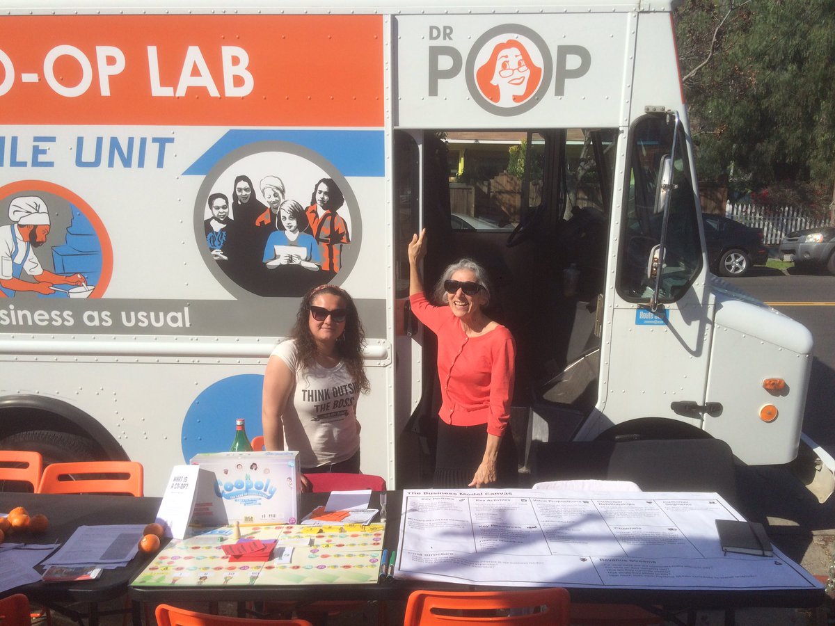 TESACollective's tweet photo. Love the #LACoopLab talking co-ops with #Coopoly at the Echo Park Wellness Fair in East LA today! https://t.co/8DXmcUGZZd