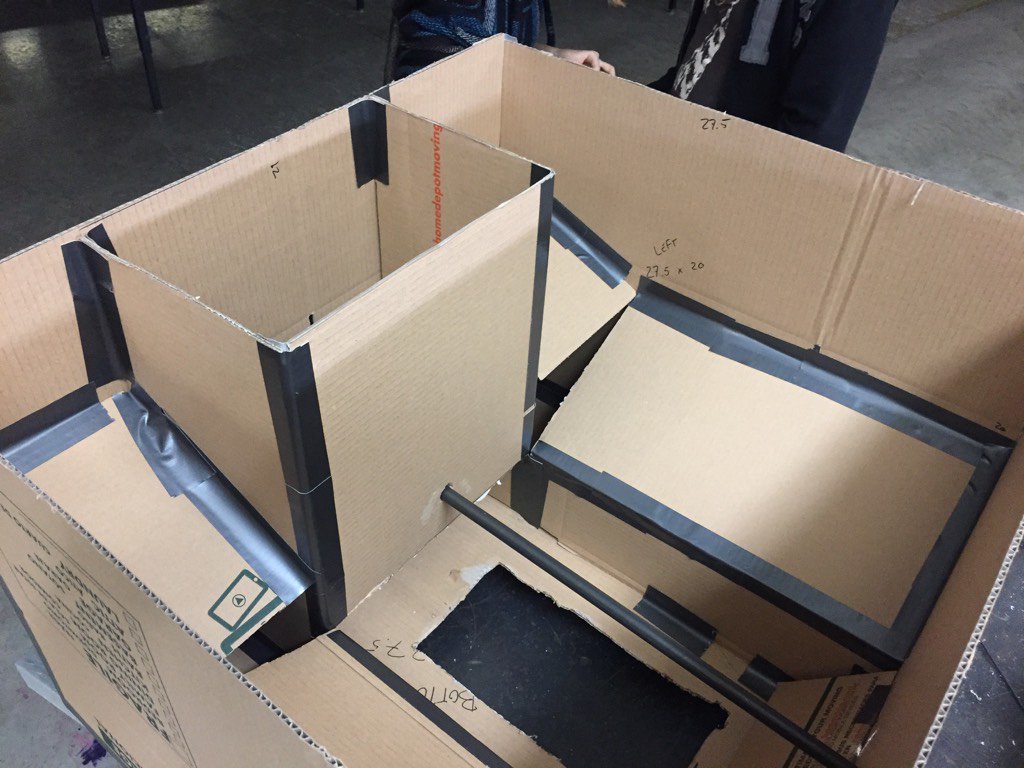 #allcardboardeverything #omgrobots