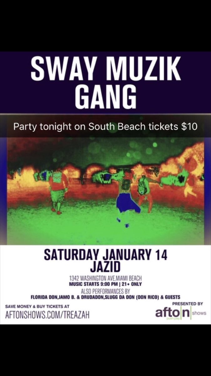 itsme__gorgeous's tweet photo. Come Rage๐ #miamitonight #swayuniverse2k17 https://t.co/Igx9pxVUsE