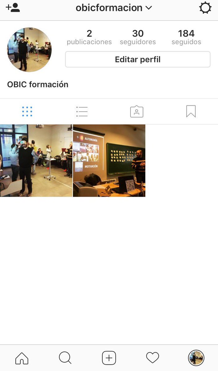 OBICformacion's tweet photo. @OBICformacion también en @InstagramES con las mejores imágenes y vídeos de nuestras sesiones y #Masterclass https://t.co/PLgLM1oqvk