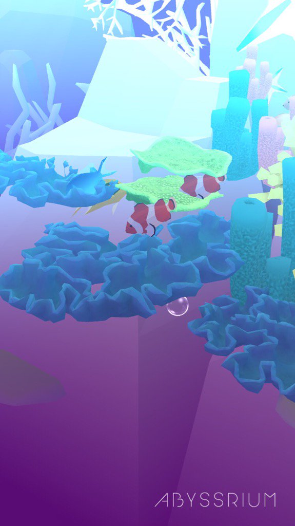 DavidDwatson3's tweet photo. My Red Clownfish:) 
#abyssrium
Download: https://t.co/ukOuSkIPWC https://t.co/OMRqlLuOIh