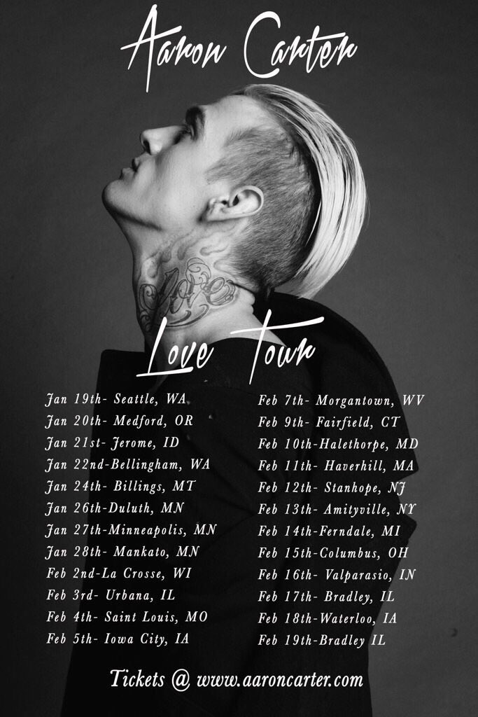 Sabberschnitte's tweet image. Someone is going on tour in 🇺🇸 ~ ➡️➡️ it's @aaroncarter ✨✨✨ be sure to grab your tix &amp;amp; you don't want to miss it 🔥👍🏻🔥