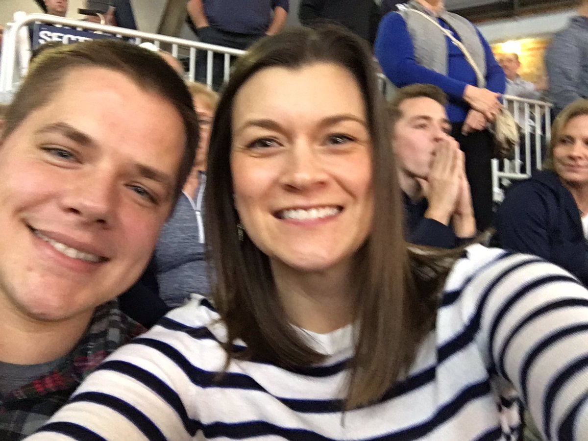 WaldeConnect's tweet photo. We loved cheering on the @ButlerMBB #Bulldogs today at Hinkle! What a game! Thank you for the tickets @ButlerICS https://t.co/yrnmL8djLs