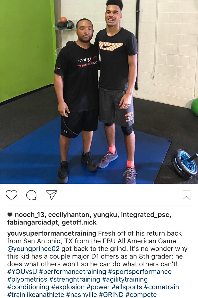 DamonOwens2021's tweet photo. Preciate the good work. One of the best trainers in the 615! Everyone follow @dujuan_sharp #nooffdays #YouvsU https://t.co/6ggLZ9zRMA