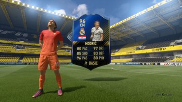 Novanators's tweet photo. @NepentheZ I spent £25 on fifa points I opened a 50k pack and a 100k pack and in the 100k pack I got toty modrić https://t.co/4Ub8u9fwph