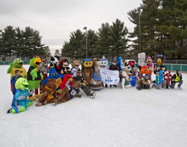 More than 40 mascots took to the ice for the 30th annual Citiparks