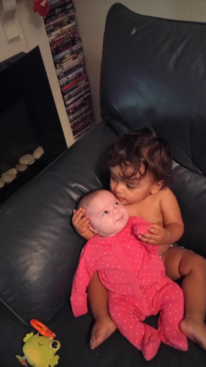 MaryPJA89's tweet photo. Can't believe this was like a month ago but still love this so much love how much corben loves his sister :) #siblinglove @DeanSmith1987 https://t.co/ML45vzBNWu