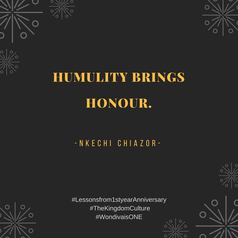 won_diva's tweet image. #TheKingdomculture.
#Humilitybringshonour