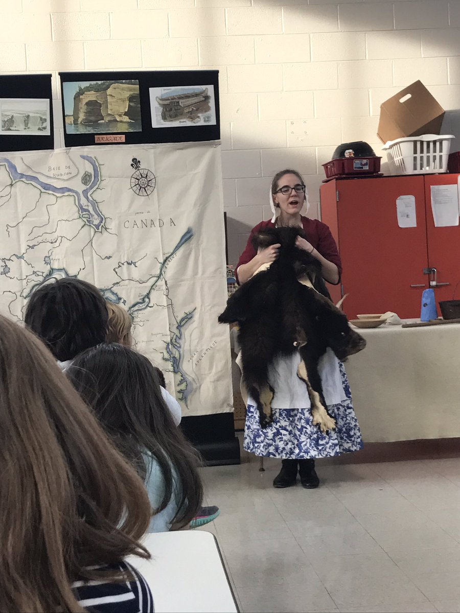 o_teandra's tweet photo. We learned more about the French fur trade in Michigan thanks to Kensington metro parks! https://t.co/C0L8obm4ns