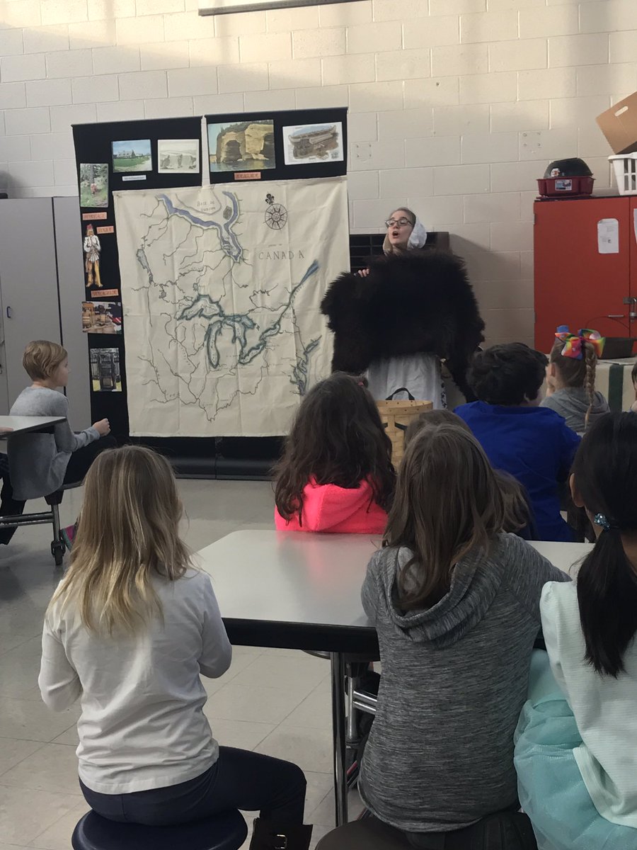 We learned more about the French fur trade in Michigan thanks to Kensington metro parks!