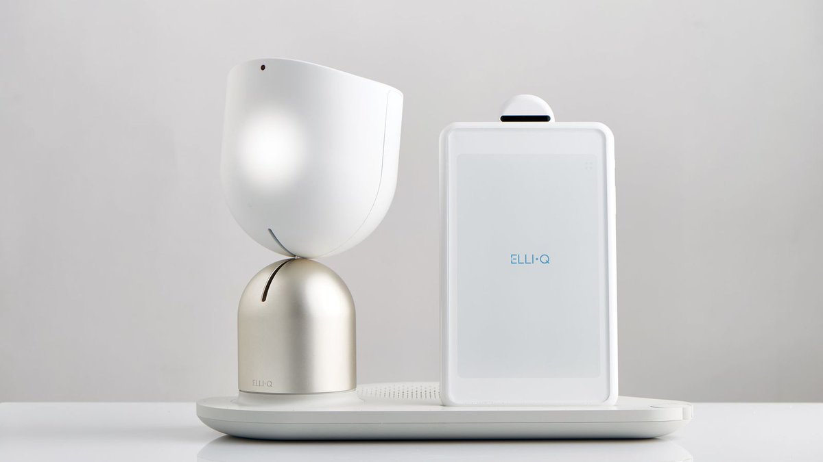 SeniorGrowth's tweet image. ElliQ is a Friendly Looking Amazon Alexa for the #Elderly via @TheVerge #seniorcaretech ow.ly/kk7a3080f5S