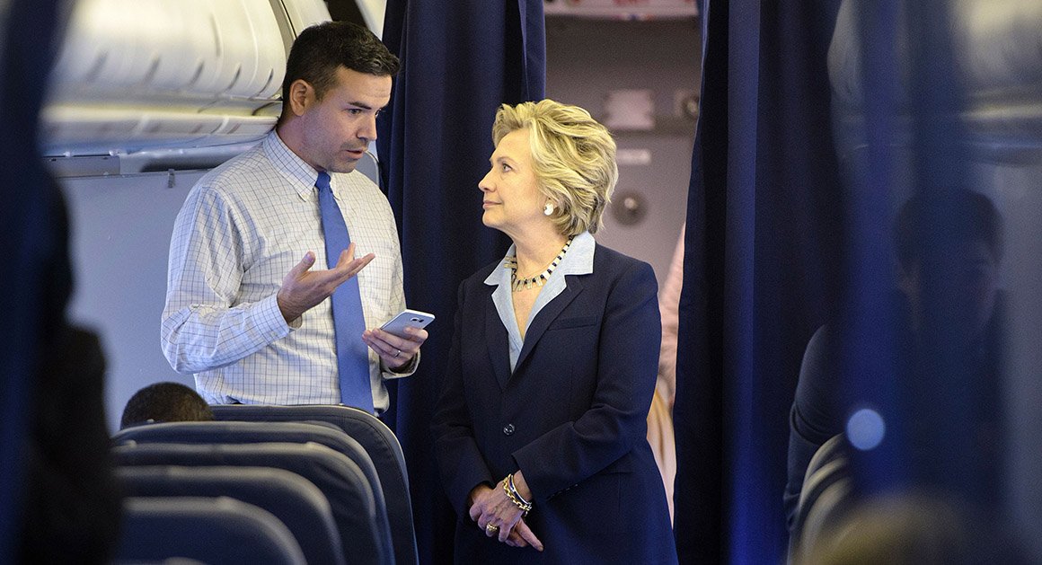politico's tweet photo. .@HillaryClinton's ex-spokesman: Russia hacking 'calls into question' @realDonaldTrump's legitimacy https://t.co/59QlS1hKhU https://t.co/t7yKRbkvLI