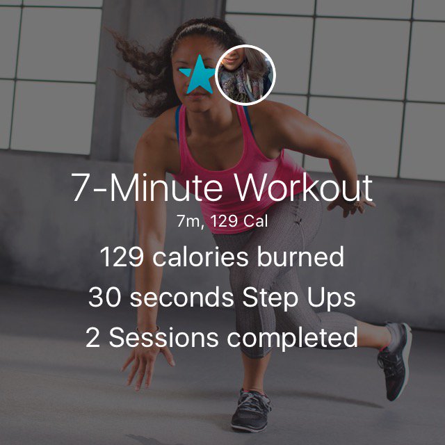 _fitnessjourn27's tweet photo. I finished my second session with @Fitstar! #7min fit after my @Beachbody #21fix workout ๐ช https://t.co/hqN3CnfOoy https://t.co/HZdGn5sOYG