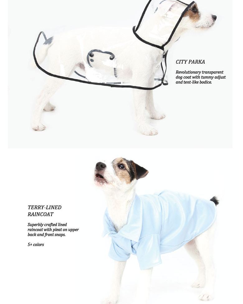 RomyandJacob's tweet photo. Only the very best for your dog. Our signature clear raincoats are in stock! #dog #dog #pu… https://t.co/MGPg4ZFNTw https://t.co/peRt2sWy1r