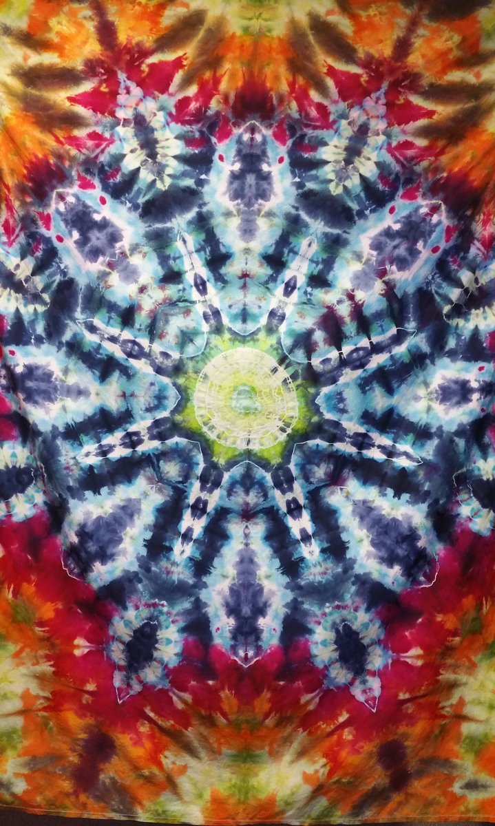 jasecase13's tweet photo. #tiedye #tapestry #handmade #icedye #mandala #jaydyes #tiedyeisart #INSTANTWALLART https://t.co/UTPSP1UZ8q