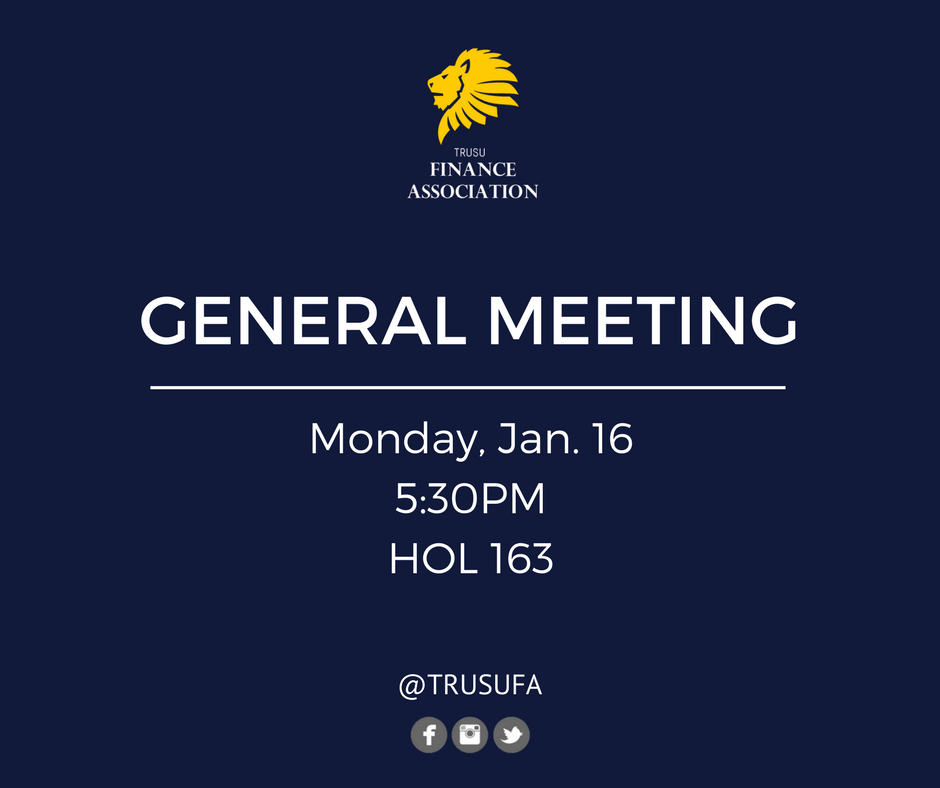trusufa's tweet photo. Come join us for our first meeting of the semester! 😊 Monday, Jan. 16, 5:30PM at HOL163! #trusufa https://t.co/03n0oUIP7D