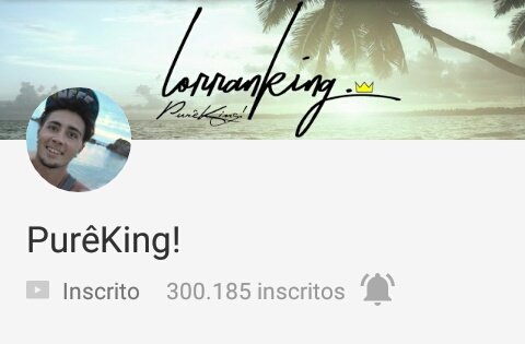 TaifuKagawa's tweet photo. PARABENS @lorranking 
300k ja mano,,,
1M esse ano heim,,, pq a #KingCrew é bruta #Bang
#PureKing https://t.co/LEl0QGP2c9