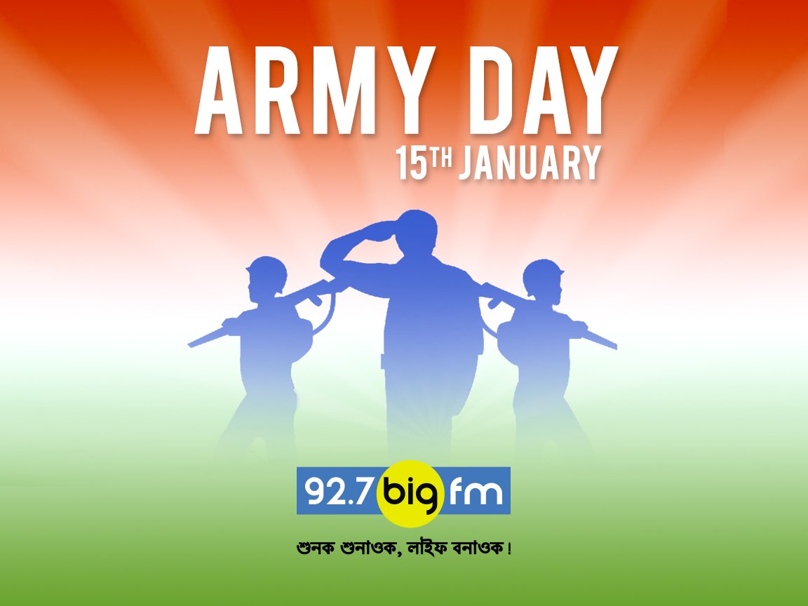 927BigFmGuw's tweet photo. Saluting the courage,  spirit and service of our soldiers #ArmyDay #JaiHind🇮🇳 https://t.co/F7QddWjsUK