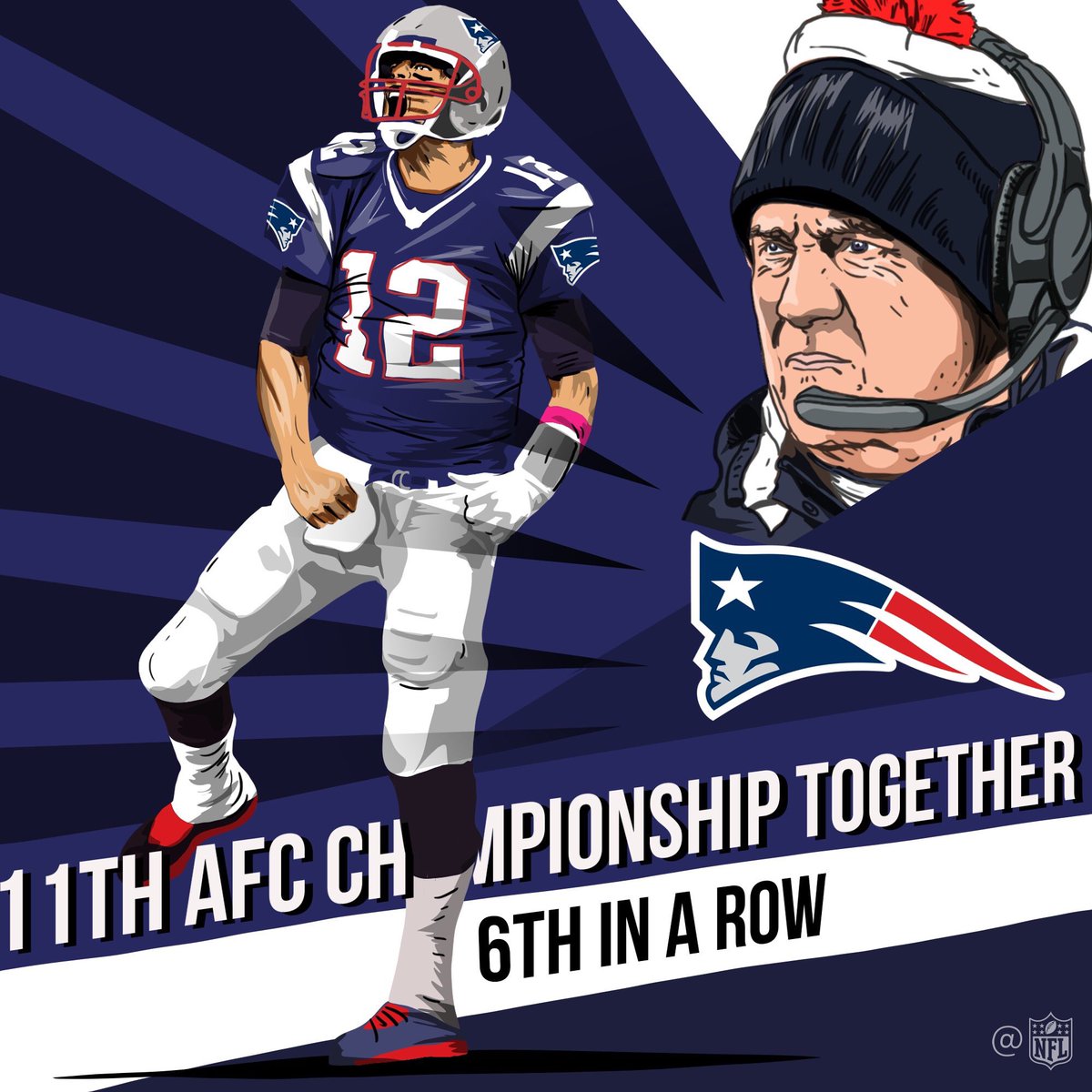 TomBradyEgo's tweet image. #Patriots win 34-16 over Texans! 
Advance to their 6th straight AFC Championship game 💪🏻🏈