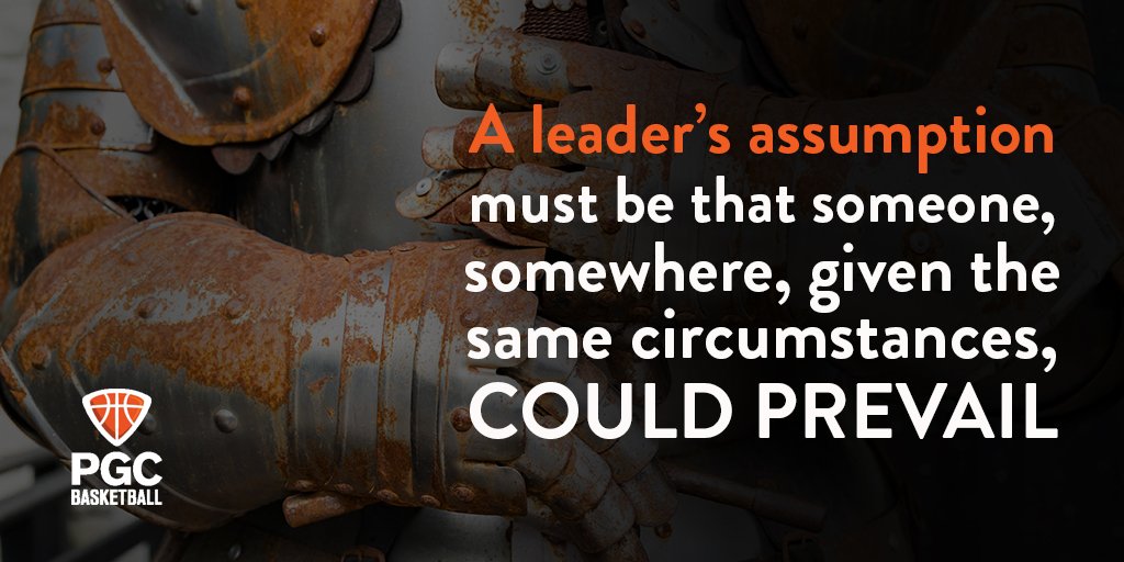 PGCbasketball's tweet image. Stop all complaining &amp;amp; learn to spend all of your time searching for solutions. ☝🏀