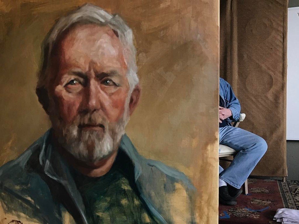 Live portrait study of John. ift.tt/2jKiva4