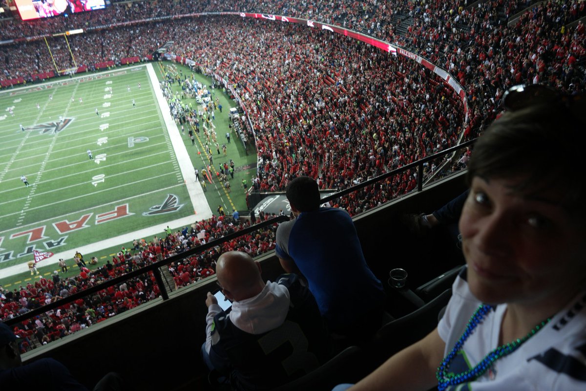 SeattleMaven's tweet photo. As always, I'm so proud of our @seahawks! Thanks for a great trip, @AlaskaAir! #12thman #rootforrussell #nexttime #iFlyAlaska https://t.co/RN75yvpH9g