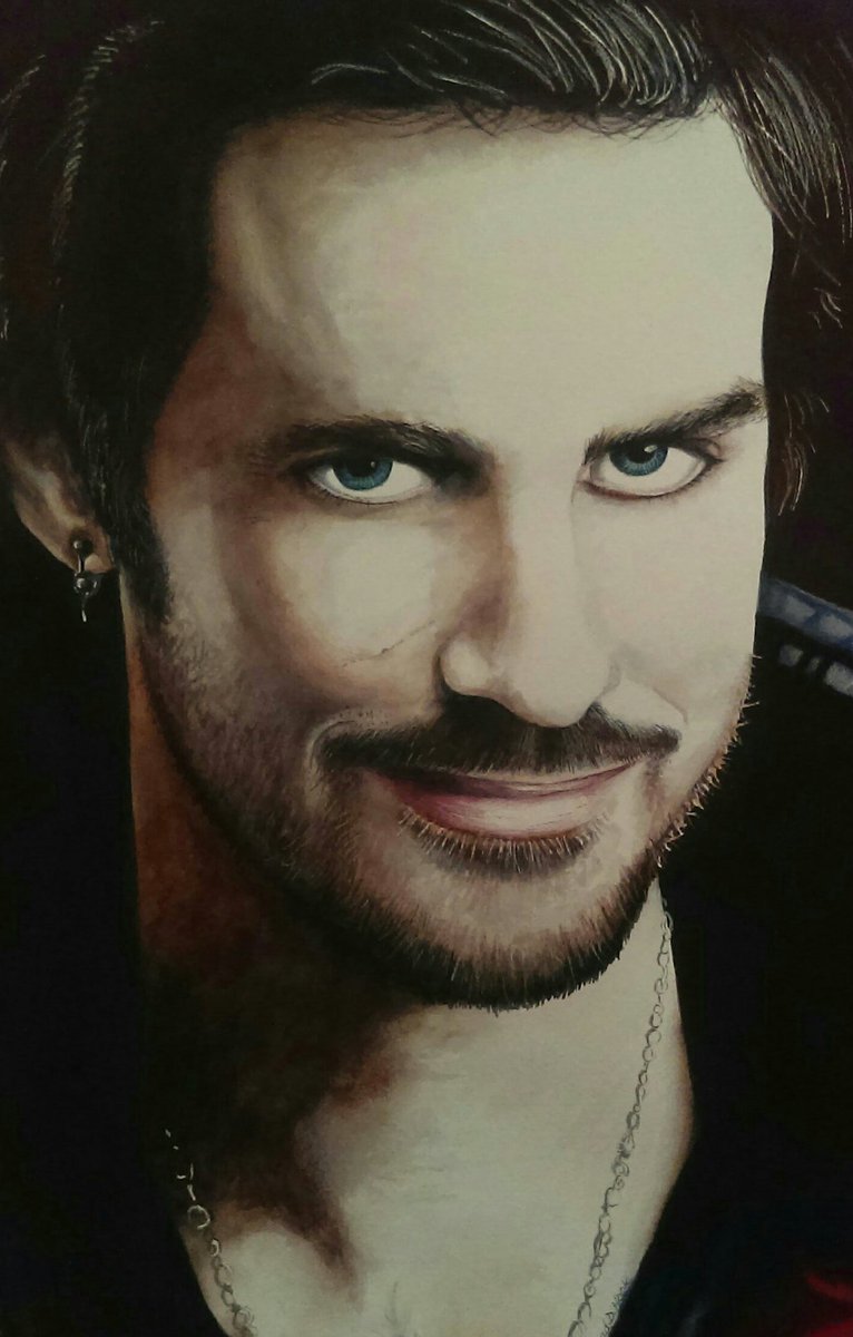 strokesbyhook's tweet photo. My new "Hook" painting.  More Once Upon A Time painting coming soon. https://t.co/5EjPeOlNsi