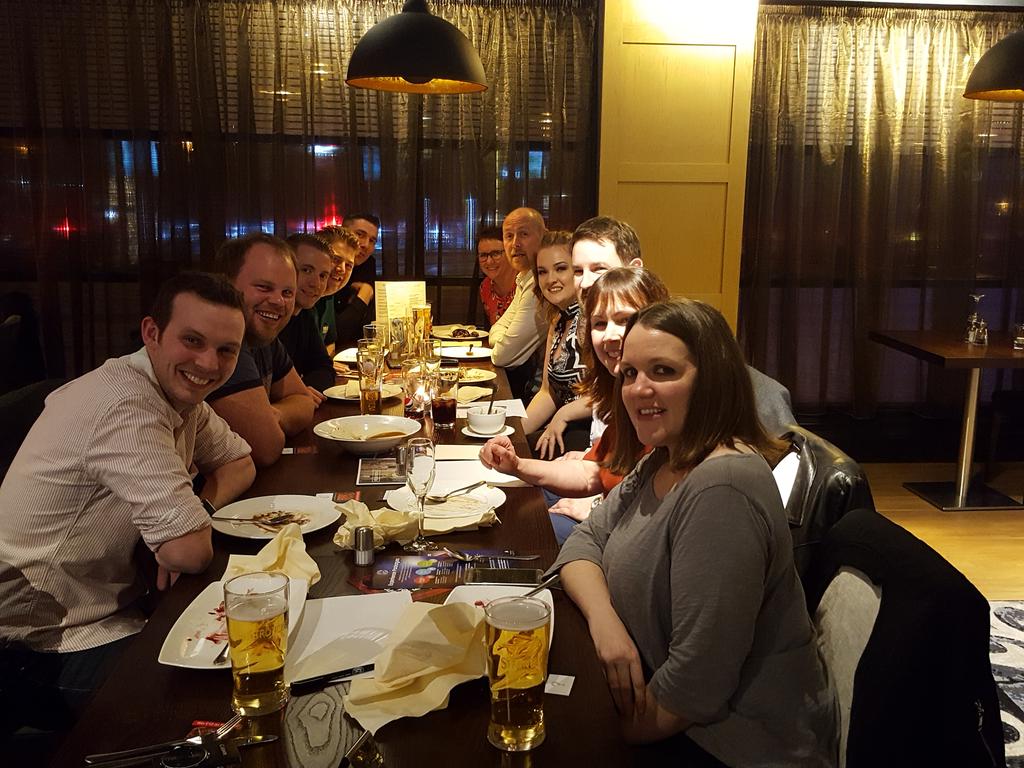 YorkshireThorns's tweet photo. @YorkshireThorns evening @grosvenorcasino top night with some top people!! Now to the tables #winning #teamnightout #bringthebeers #touchfam https://t.co/8gi8lS3i3k