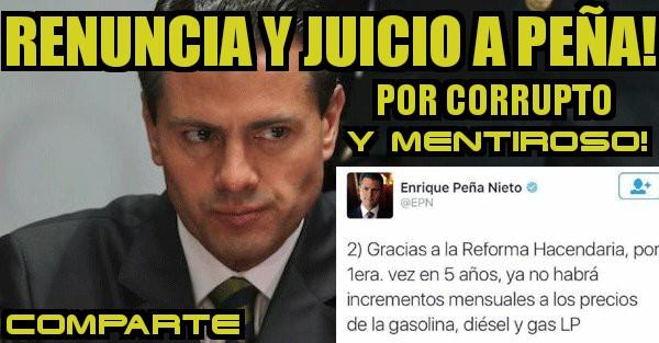 beto__34's tweet photo. #GolpeDeEstadoMx Ya basta que este corrupto-mentiroso siga de presidente ¡Renuncia y juicio a @epn YA! #FelizDomingo https://t.co/JVMsb6cKAC https://t.co/HNtYKD65SL