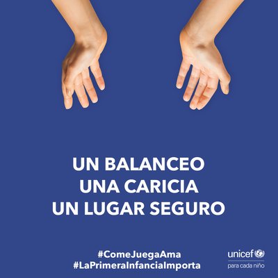 Los brazos representan un lugar seguro para tu bebé. Por eso, llénalos de abrazos 😀 <a href="/empiezatemprano/">Empieza Temprano</a> #CadaMomentoCuenta