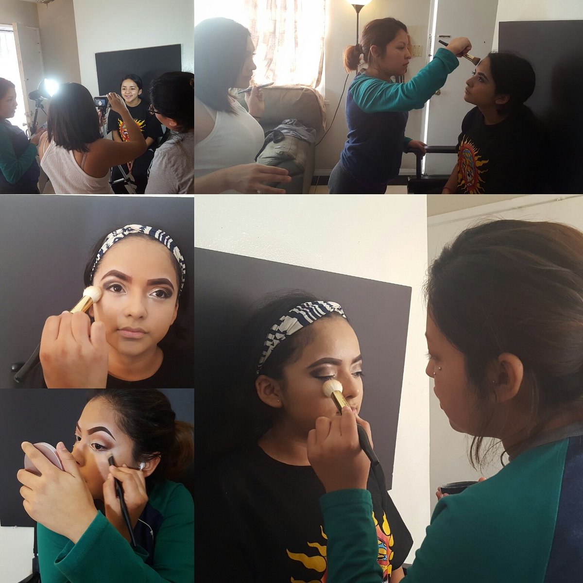 GabrielaCruz777's tweet photo. Makeup techniques today by makeupexpress. We had loads of fun! #makeupexpress #singlemominthespirit https://t.co/QZOe2FaikY